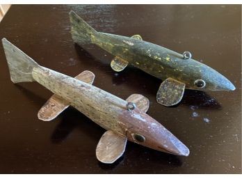 Carved Fish Decoys