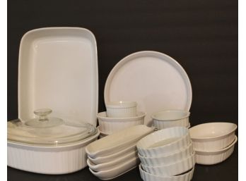 Awesome White Baking & Serving Vessels, 20 Piece