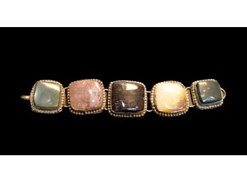 Awesome Heavy Multi-Stone Bracelet