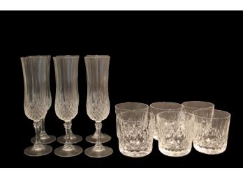 Beautiful Set Of Crystal Glasses