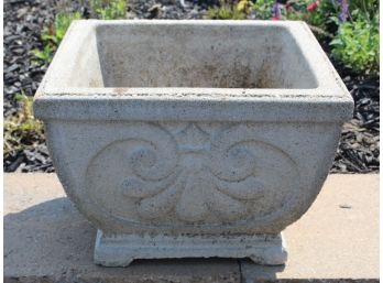 Lovely Square Concrete Planter