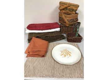 Linens And Baskets