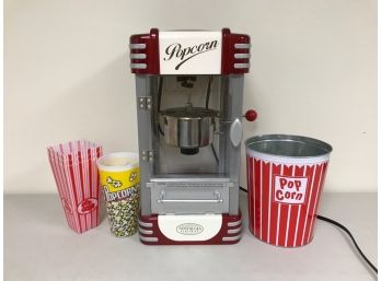 Popcorn Maker And Accessories
