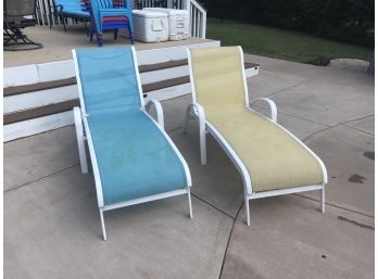 Pair Of Lounge Chairs