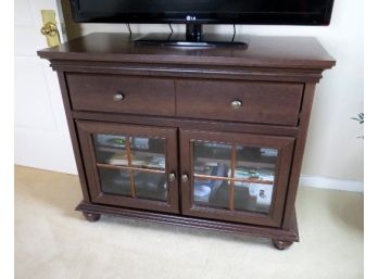 Arts & Crafts Style TV Console Cabinet By Sauder