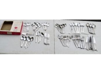 2 Sets Of Stainless Flatware