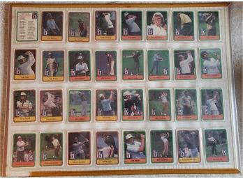 1980 Set Of Collector Golf Cards