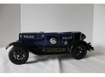 Jim Beam Black And Blue Police Car Decanter - Rare