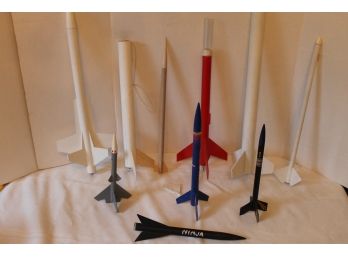 Collection Of Ten Estes Etc Rockets - Lot #2