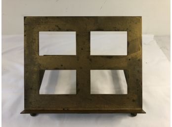 Brass & Iron Bookdstand 14 X 11