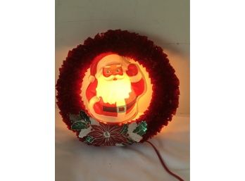 Good Light Electrified Santa Wreath In The Box #1