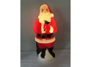 Empire Lighted Santa Clause Blow Mold 19 1/2' Tall