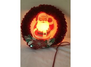 Good Light Electrified Santa Wreath In The Box #2