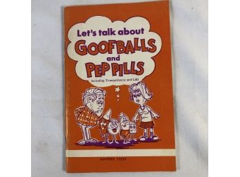 1967 Let's Talk About Pep Pills Booklet