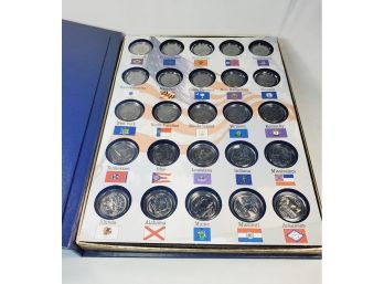 50 States Commemorative Platinum Coated  Quarter Set 1999-2003