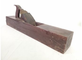 Antique Primitive Woodworking Carpenter's Wood Block Hand Planer