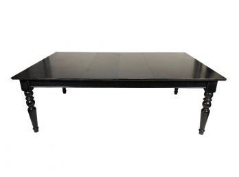 Black Pottery Barn Dining Table