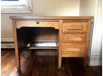 Vintage Oak Desk