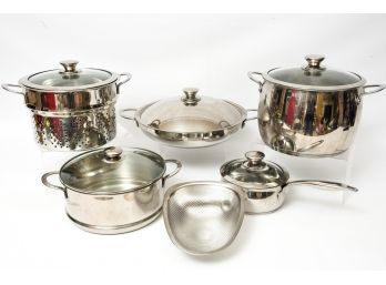 Set Of Cuisine Cookware Command Performance Pots And Pans