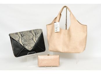 NEW! Designer Bags And Wallet - Adorned, Queen Collection And Lodis