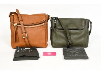 NEW! Pair Of Vince Camuto Crossbody Leather Bags