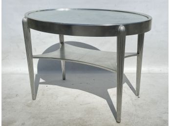 A Glamorous Art Deco Mirrored Coffee Table