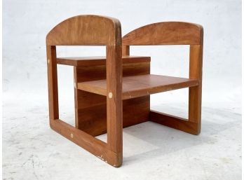 A Solid Wood Child's Rocking Chair / Step Ladder