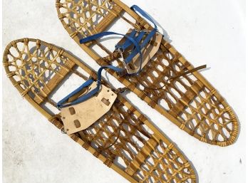 A Pair Of Vintage Snowshoes