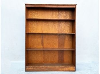 A Vintage Oak Bookshelf