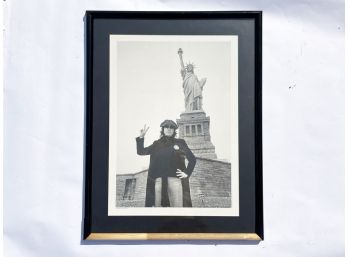 A Framed Photographic Print - John Lennon