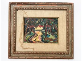 An Early 20th Century Modern Impasto Painting