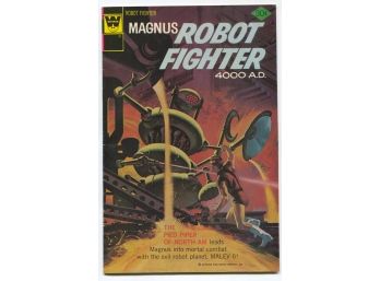 Magnus Robot Fighter 4000 AD #24, Whitman Comics 1968 Silver Age