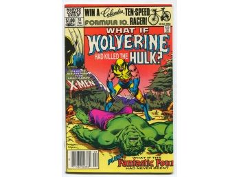 What If #31 Wolverine Killed Hulk, Marvel Comics 1982