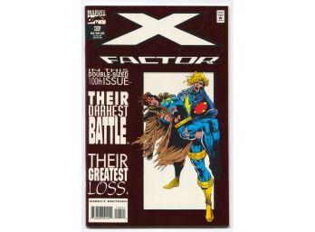 X-Factor #100, Marvel Comics 1994, Red Foil Enhanced Cover