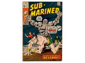 Sub-mariner #41, Marvel Comics 1971