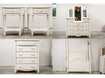 A Complete Stanley Furniture Bedroom Set With Full Size Bed