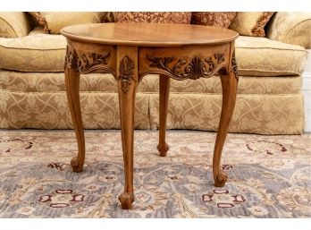 Country French Round Side Table