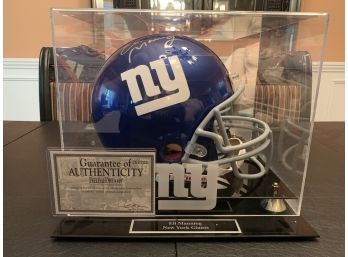 ELI MANNING Personally Autographed, Numbered NFL Football Helmet - NY Giants W/ COA