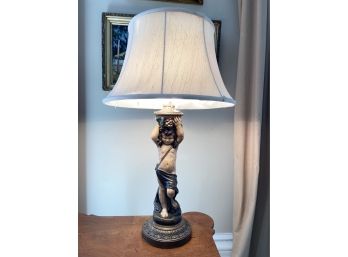 Young Bacchus Figural Table Lamp