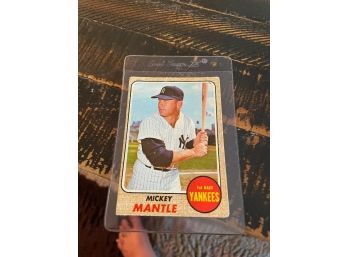 Mickey Mantle New York Yankees  #280 1968 Topps