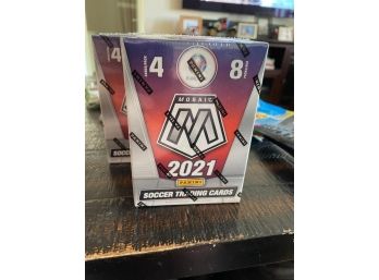 1 Box Soccer 2021 Panini 4 Pack 8 Per Box