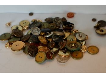 Mix Of Old Antique Buttons