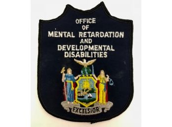 Vintage Office Of Mental Retardation & Developmental Disabilities Patch