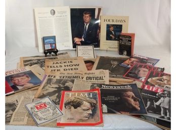 Remembering The Kennedy's Magazines, Newspaper Articles  & Books