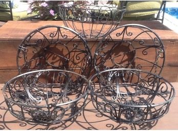 Metal Garden Hanging Baskets