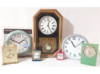 Bulova, Remington, Regulator & Quartz Clocks