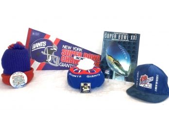 New York Giants Vintage Memorabilia & Apparel