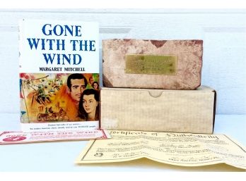 Authentic Lowes Grand Theatre Brick & Gone With The Wind Book