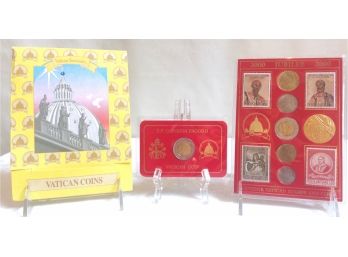 2000 Vatican Coins & Stamps Souvenirs