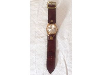 Men's Vintage Jean Cardot 17 Jewels Unbreakable Mainspring Watch